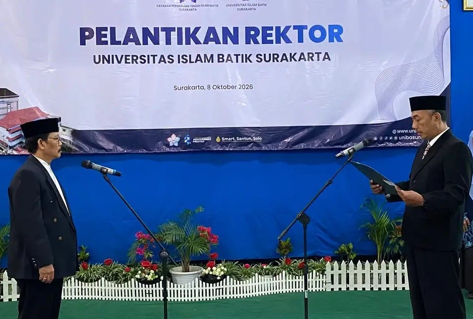 Bambang Dwiloka Pimpin Uniba Surakarta, Bidik Mutu dan Kolaborasi